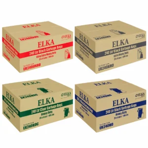 ELKA 240L Heavy Duty Garbage Bags