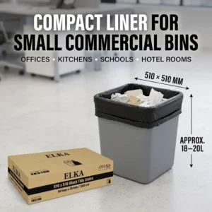 ELKA 510x510 Bin Liners Flat Seal