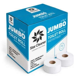 SC 2 Ply Jumbo 300 Sheet Toilet Roll 3D