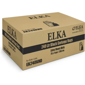 ELKA 240L Extra Heavy Duty Garbage Bags